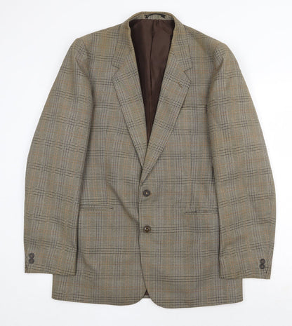 Mens UK Size 40 Dunn & Co Regular Brown Suit Jacket