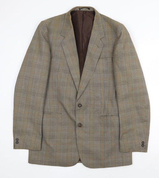 Mens UK Size 40 Dunn & Co Regular Brown Suit Jacket