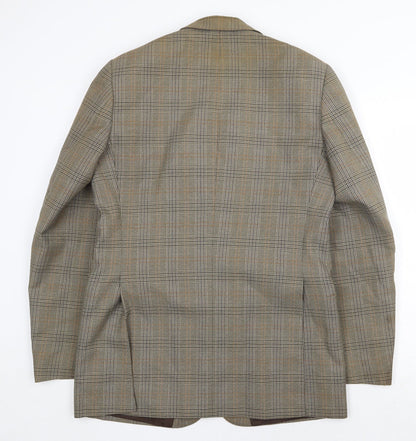 Mens UK Size 40 Dunn & Co Regular Brown Suit Jacket
