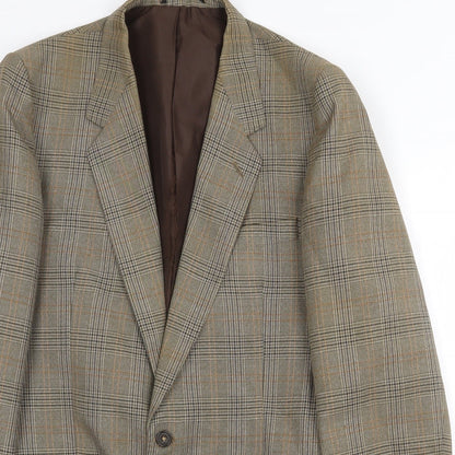 Mens UK Size 40 Dunn & Co Regular Brown Suit Jacket
