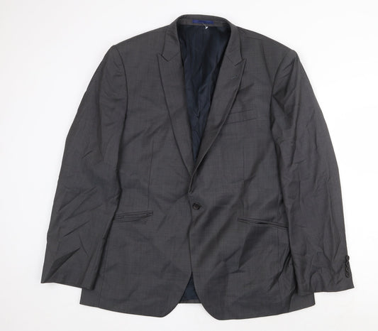 Mens UK Size 44 NEXT Regular Grey Suit Jacket