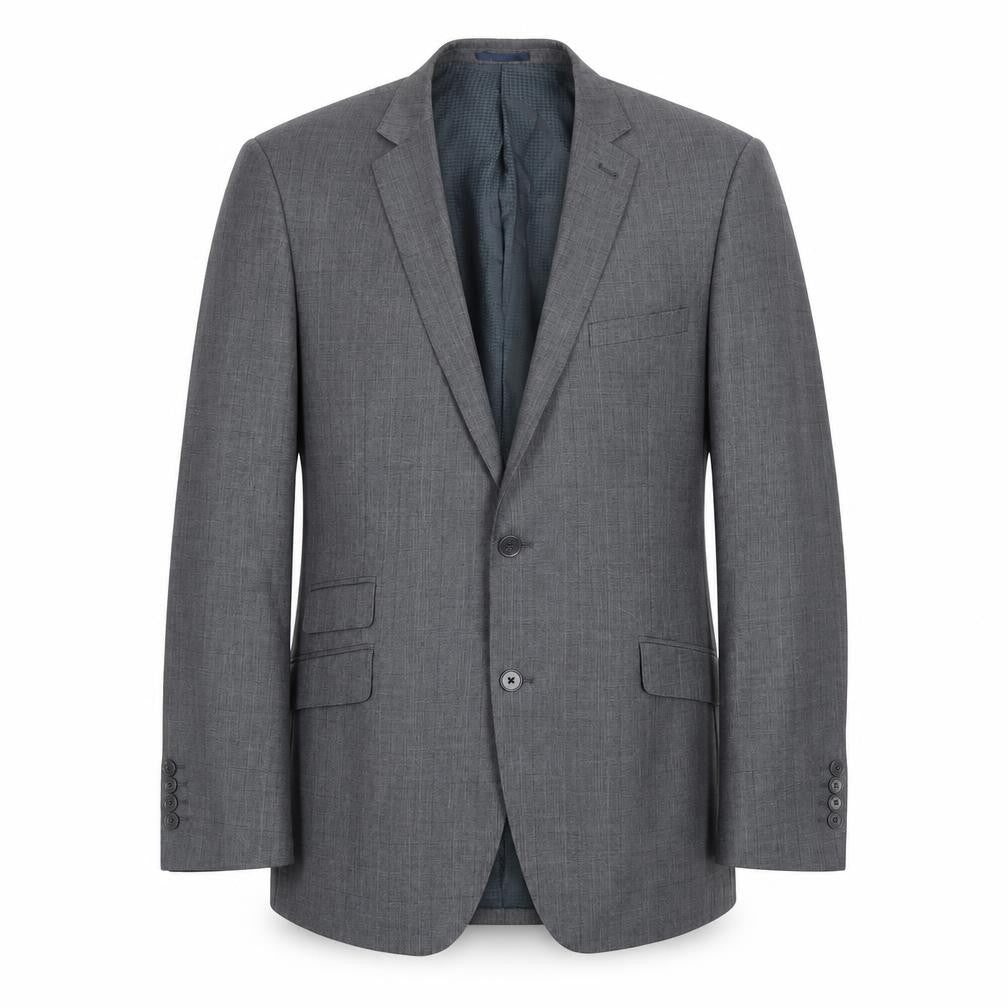 Mens UK Size 46 F&F Regular Grey Suit Jacket