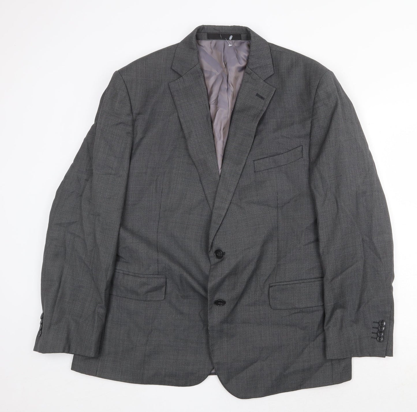 Mens UK Size 44 Marks and Spencer Regular Grey Suit Jacket
