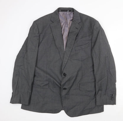 Mens UK Size 44 Marks and Spencer Regular Grey Suit Jacket