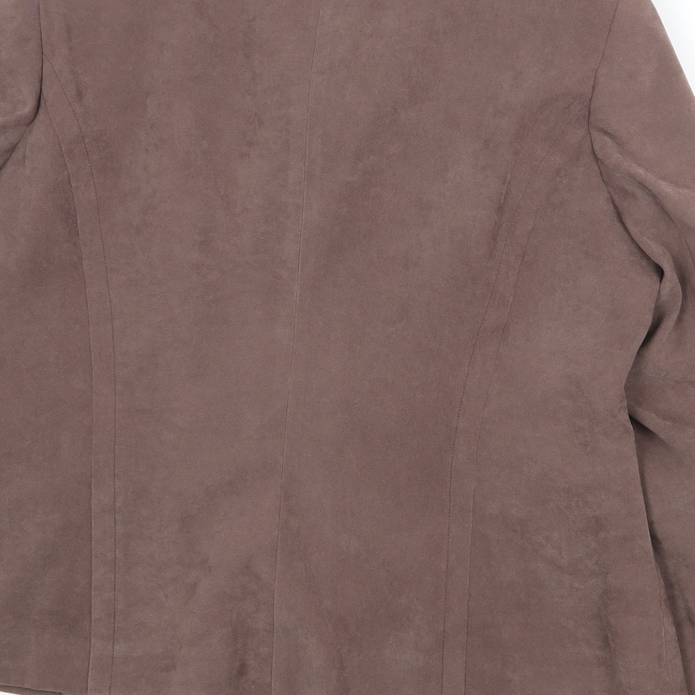 Womens UK Size 14 Bonmarché Brown Jacket