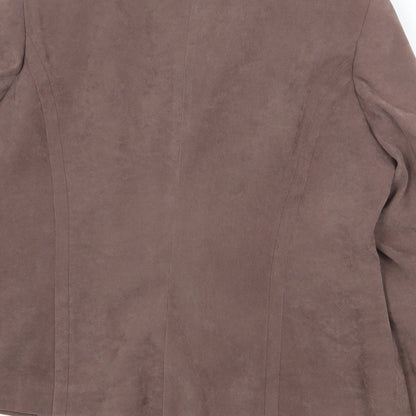 Womens UK Size 14 Bonmarché Brown Jacket