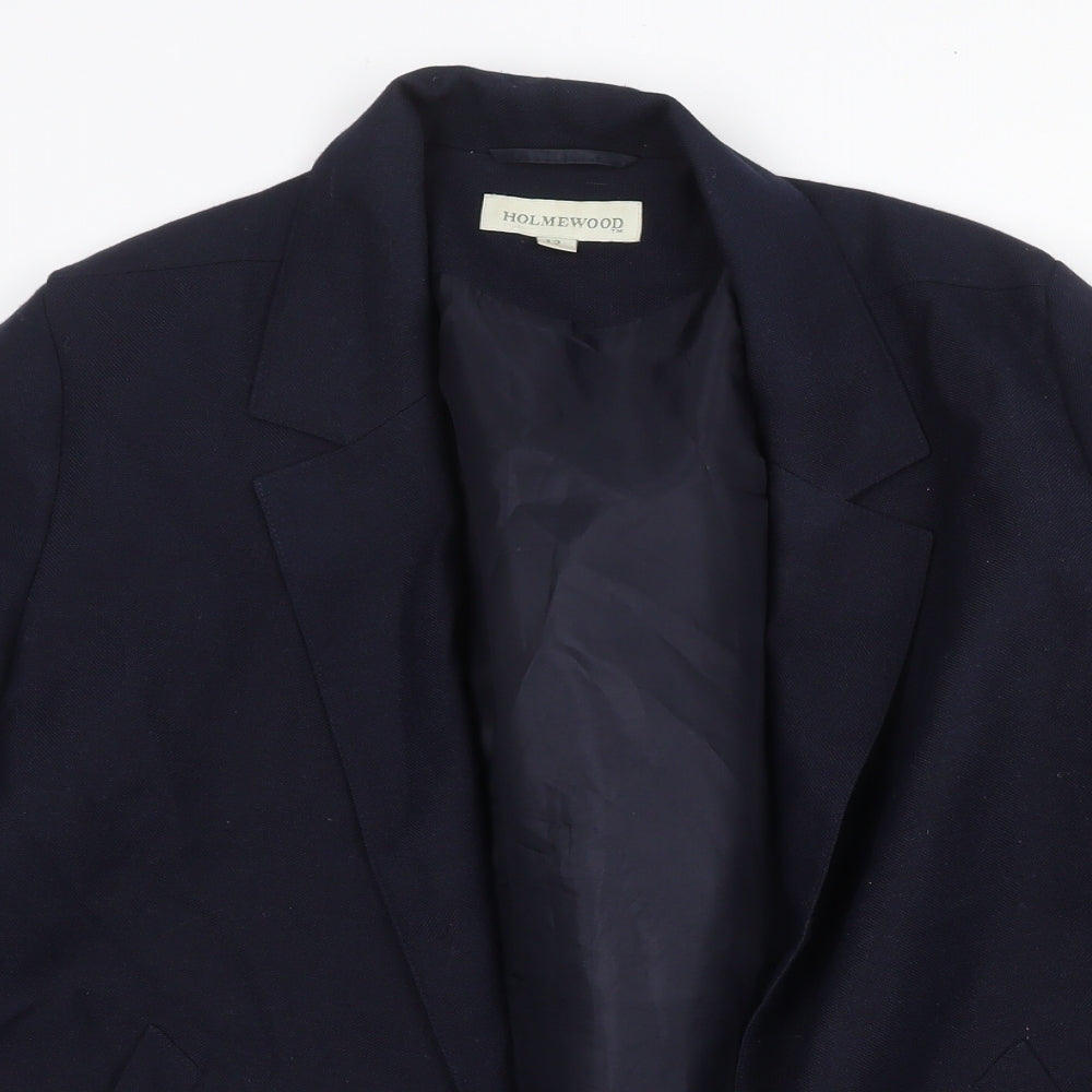 Womens UK Size 12 Holmewood Blue Jacket