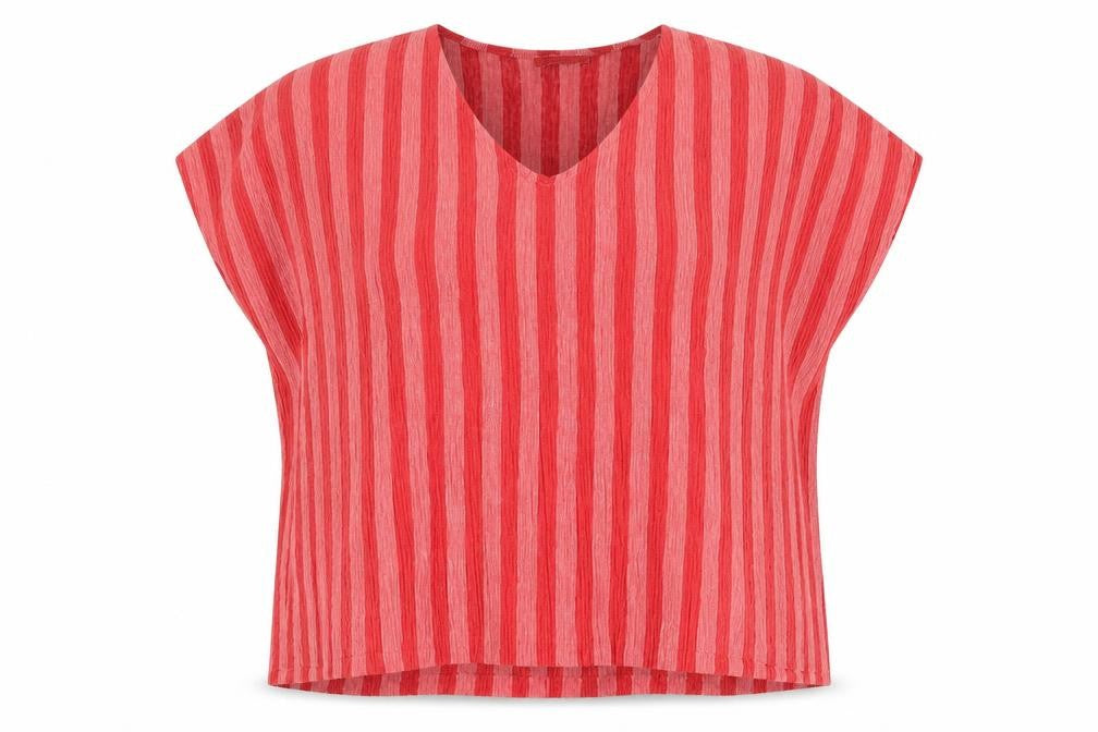 Womens UK Size M Zara Red Basic Blouse