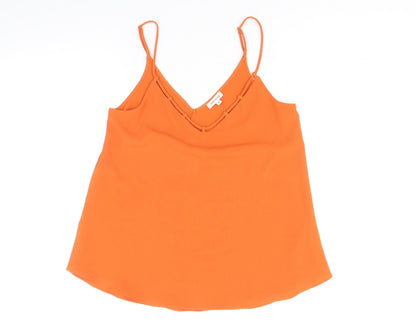 Womens UK Size 6 River Island Orange Camisole Tank