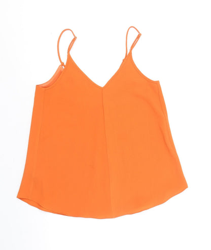 Womens UK Size 6 River Island Orange Camisole Tank