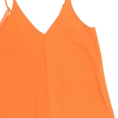 Womens UK Size 6 River Island Orange Camisole Tank