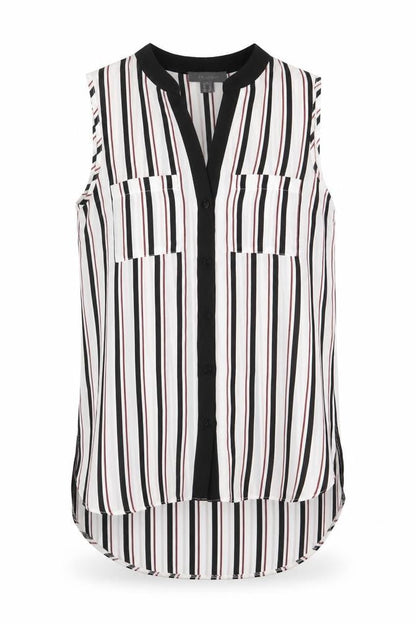 Womens UK Size 8 Primark White Basic Button-Up