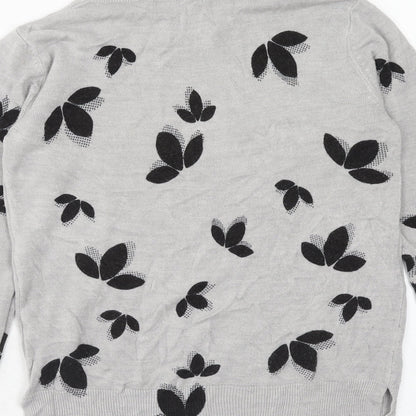 Womens UK Size 10 Marks and Spencer Grey Pullover Jumper