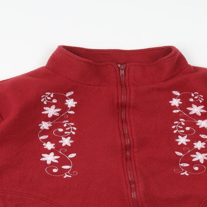 Womens UK Size M Anne De Lancay Red Jacket
