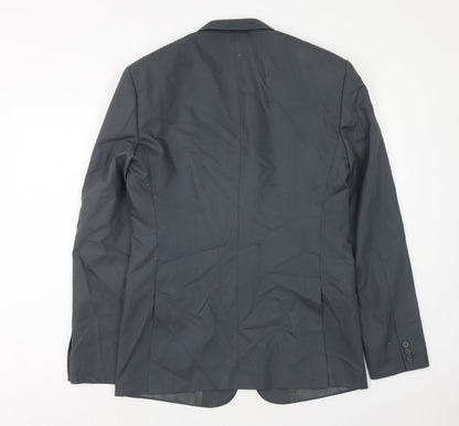 Mens UK Size 36 Preworn Regular Grey Suit Jacket