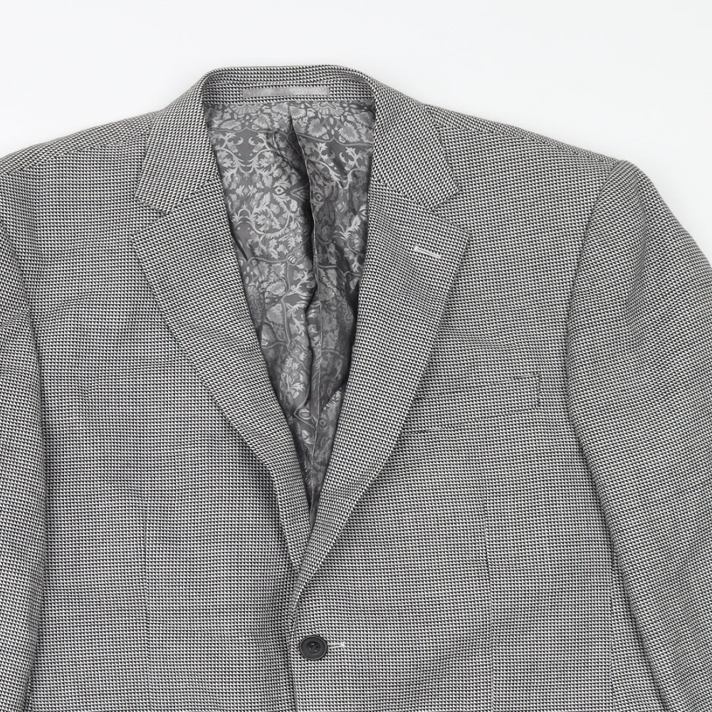 Mens UK Size 40 Skopes Regular Blue Suit Jacket