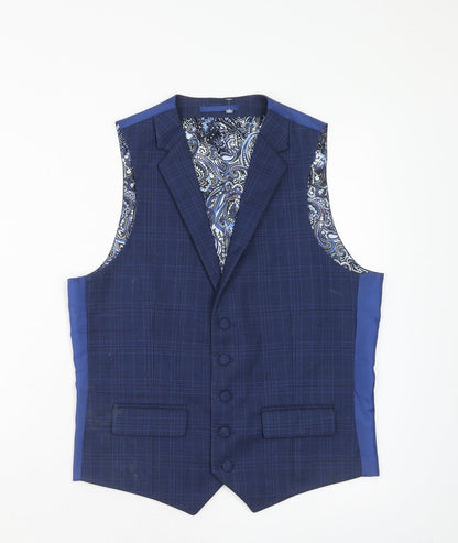 Mens UK Size 36 OneSix5ive Regular Blue Suit Jacket