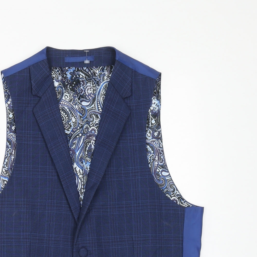Mens UK Size 36 OneSix5ive Regular Blue Suit Jacket