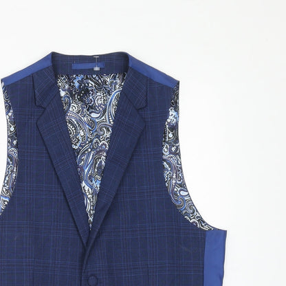 Mens UK Size 36 OneSix5ive Regular Blue Suit Jacket