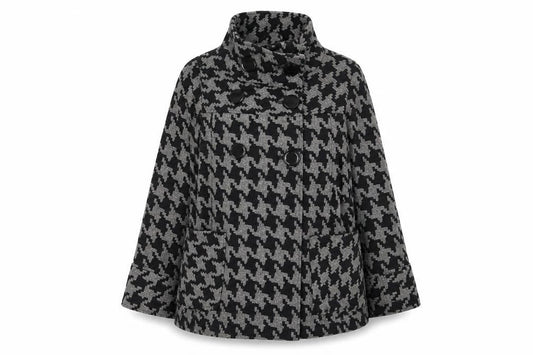 Womens UK Size 12 Atmosphere Grey Overcoat