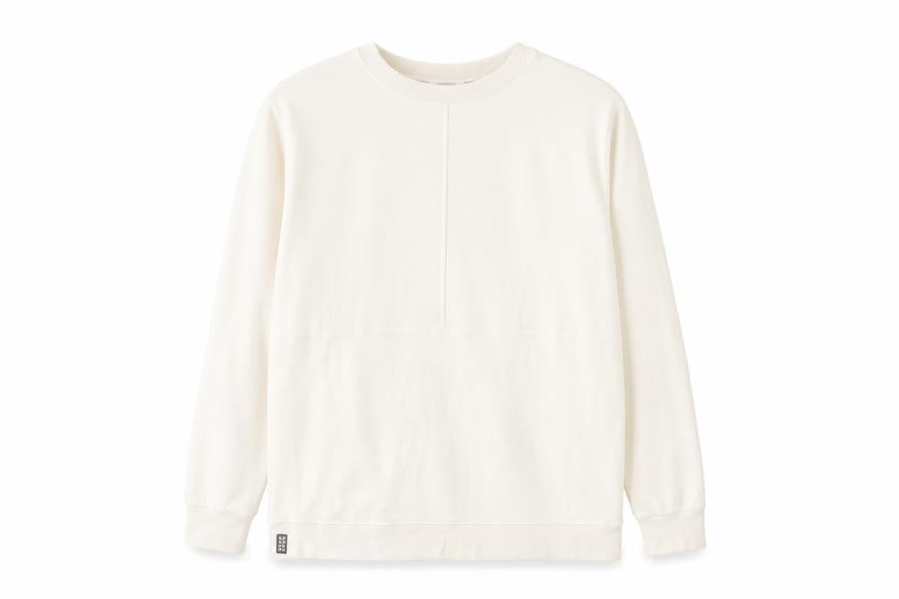 Womens UK Size M Marks and Spencer Ivory Pullover Sweatshirt