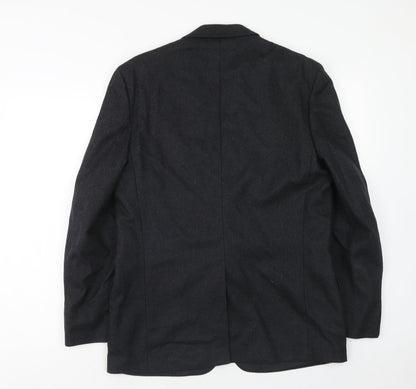 Mens UK Size 40 Burton Regular Grey Suit Jacket