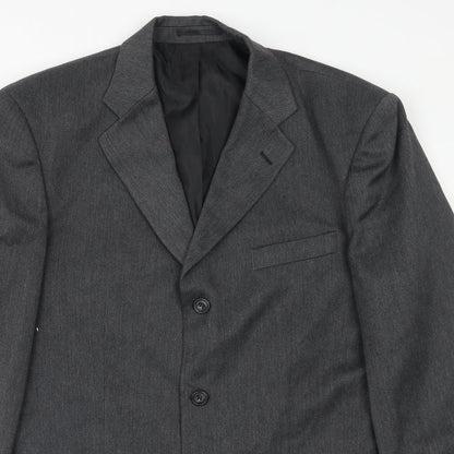 Mens UK Size 40 Sequel Regular Grey Suit Jacket