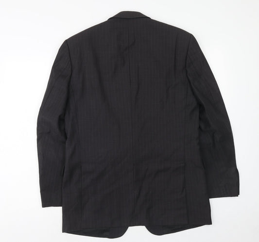 Mens UK Size 38 Scott & Taylor Regular Grey Suit Jacket