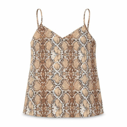 Womens UK Size 12 Marks and Spencer Beige Camisole Tank