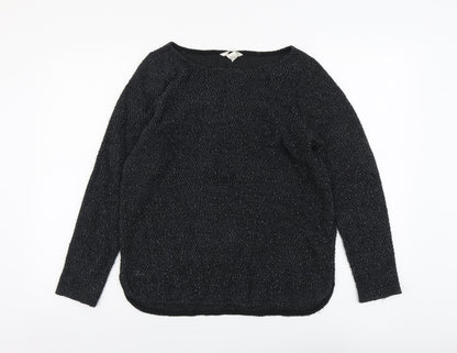 Womens UK Size S H&M Black Pullover Jumper