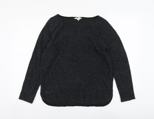 Womens UK Size S H&M Black Pullover Jumper