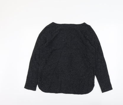 Womens UK Size S H&M Black Pullover Jumper