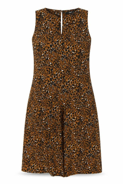 Womens UK Size 8 NEXT One-Piece Brown Romper
