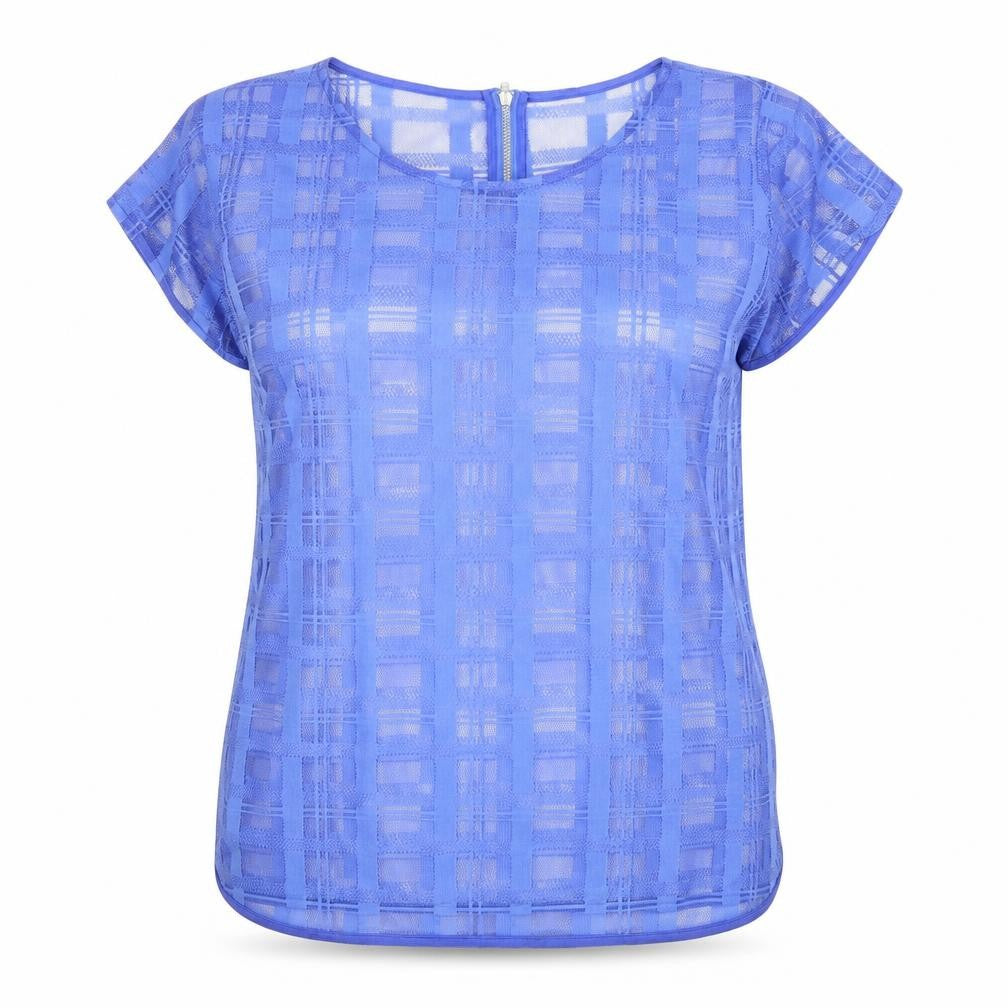 Womens UK Size 14 NEXT Blue Basic T-Shirt
