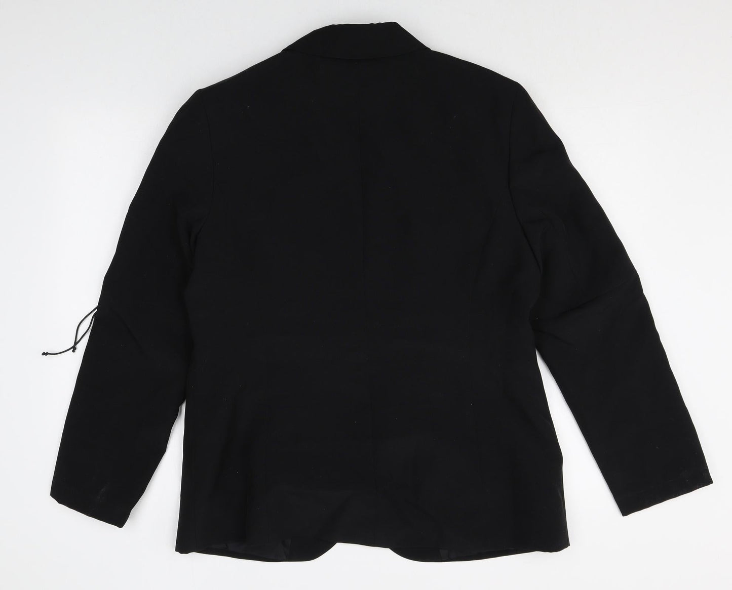 Womens UK Size 16 Preworn Regular Black Blazer