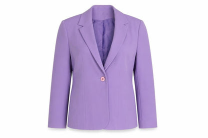 Womens UK Size 14 Anne Brooks Regular Purple Blazer