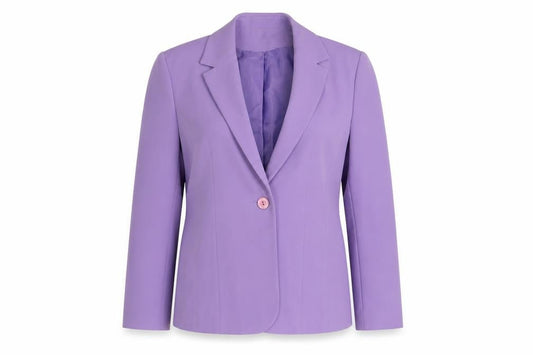 Womens UK Size 14 Anne Brooks Regular Purple Blazer