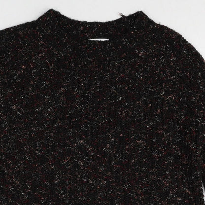 Womens UK Size S Papaya Multicoloured Pullover Jumper