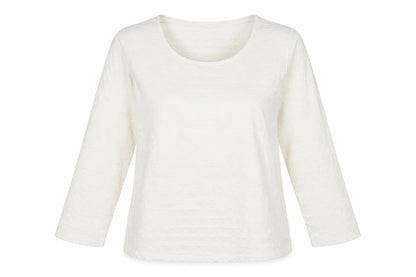 Womens UK Size 12 Marks and Spencer Ivory Basic Blouse