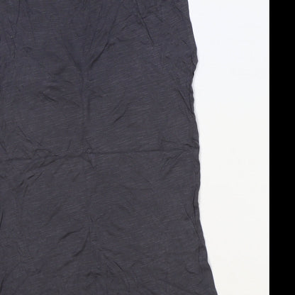 Womens UK Size 8 Atmosphere Grey Basic Tank