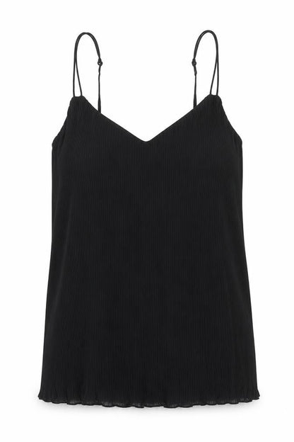 Womens UK Size 8 Warehouse Black Camisole Tank