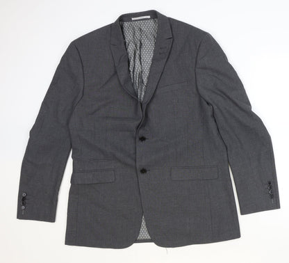 Skopes Mens Green Polyester Jacket Suit Jacket Size 42 Regular