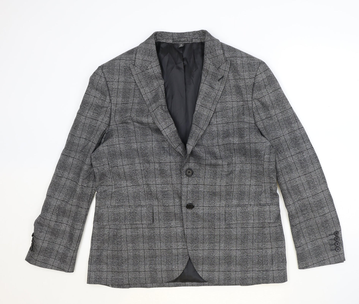Mens UK Size 42 Marks and Spencer Regular Grey Suit Jacket