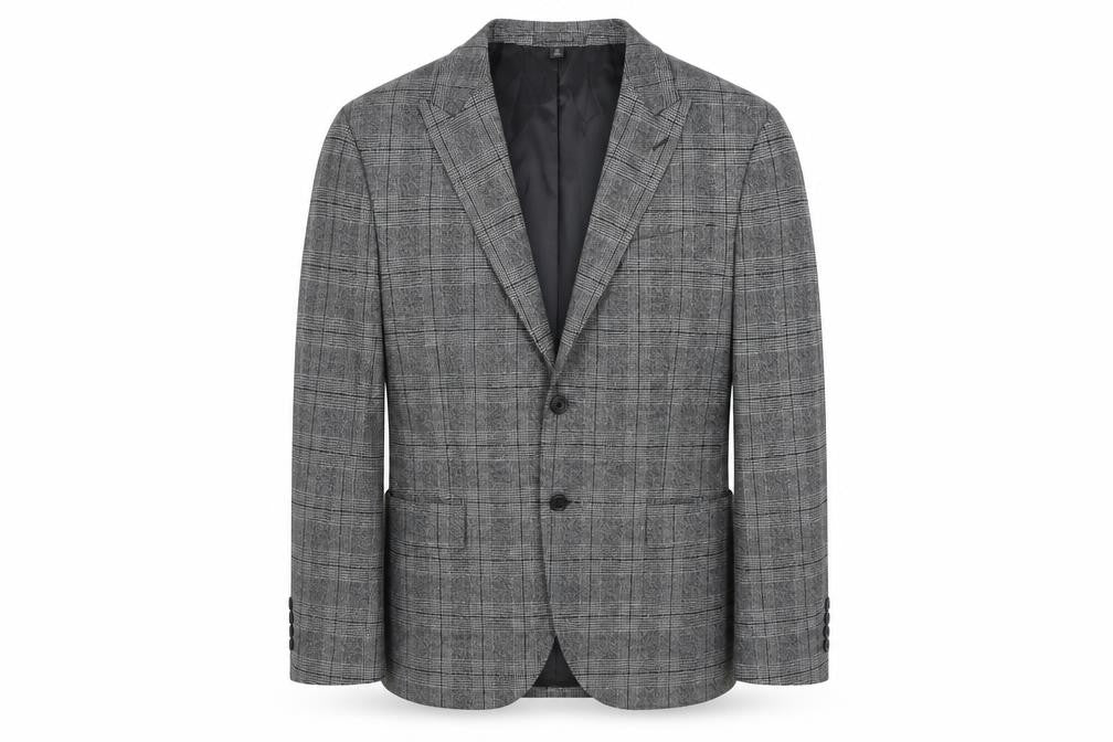 Mens UK Size 42 Marks and Spencer Regular Grey Suit Jacket