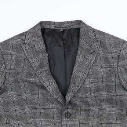 Mens UK Size 42 Marks and Spencer Regular Grey Suit Jacket