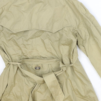 George Womens Brown Jacket Size 8 Button