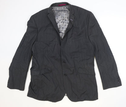 Mens UK Size 46 Red Herring Regular Green Suit Jacket