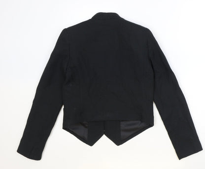 Womens UK Size XS MNG Regular Black Blazer