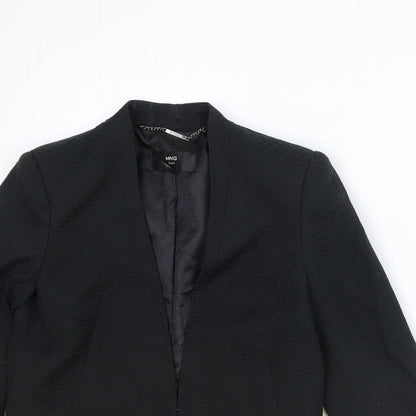 Womens UK Size XS MNG Regular Black Blazer