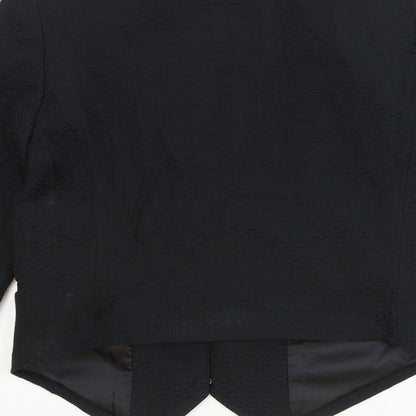 Womens UK Size XS MNG Regular Black Blazer